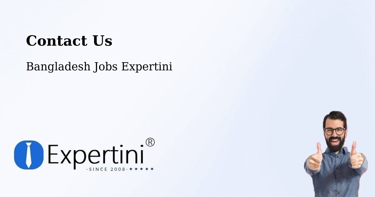 Contact Expertini – Kālīganj - Bangladesh Jobs Expertini