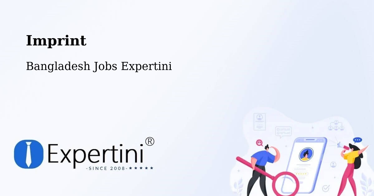 Imprint – Kālīganj - Bangladesh Jobs Expertini
