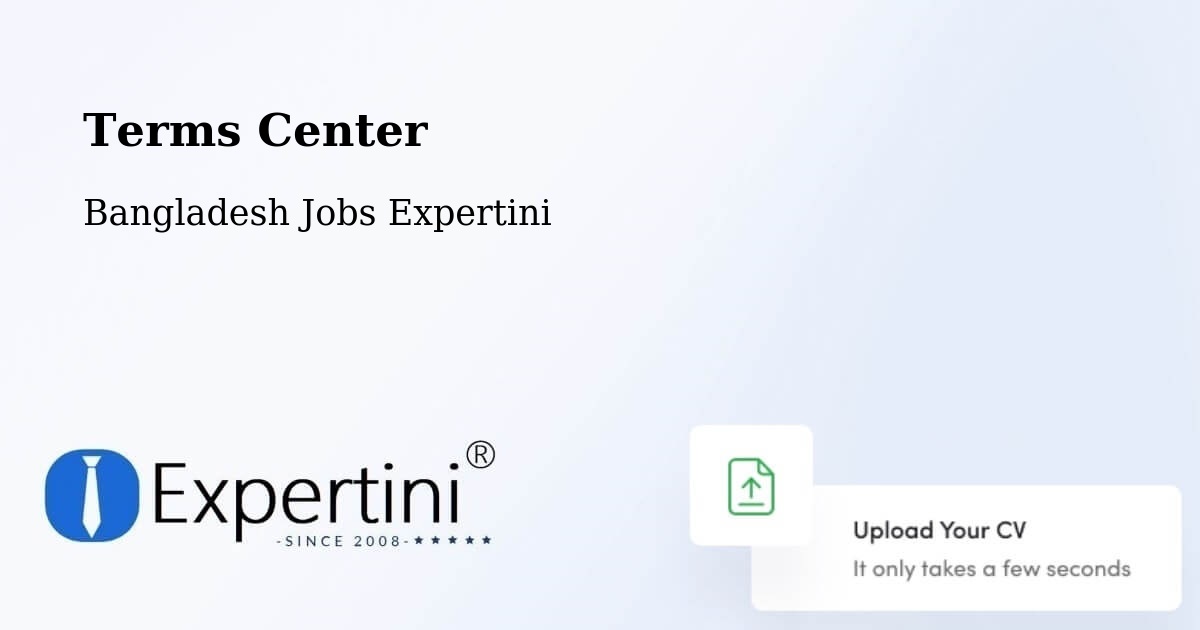 Terms of Service – Kālīganj - Bangladesh Jobs Expertini